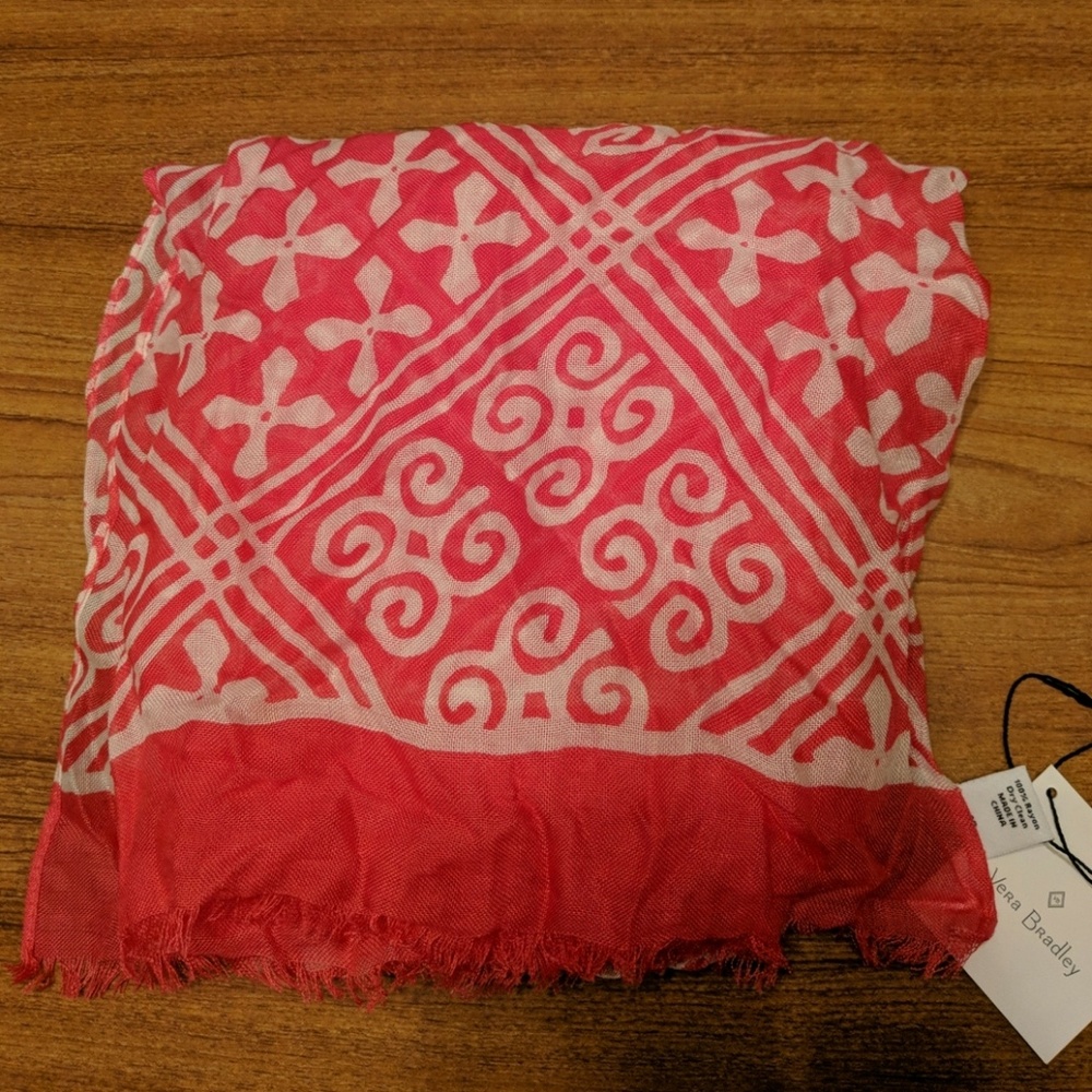 NWT Vera Bradley Soft Fringe Scarf